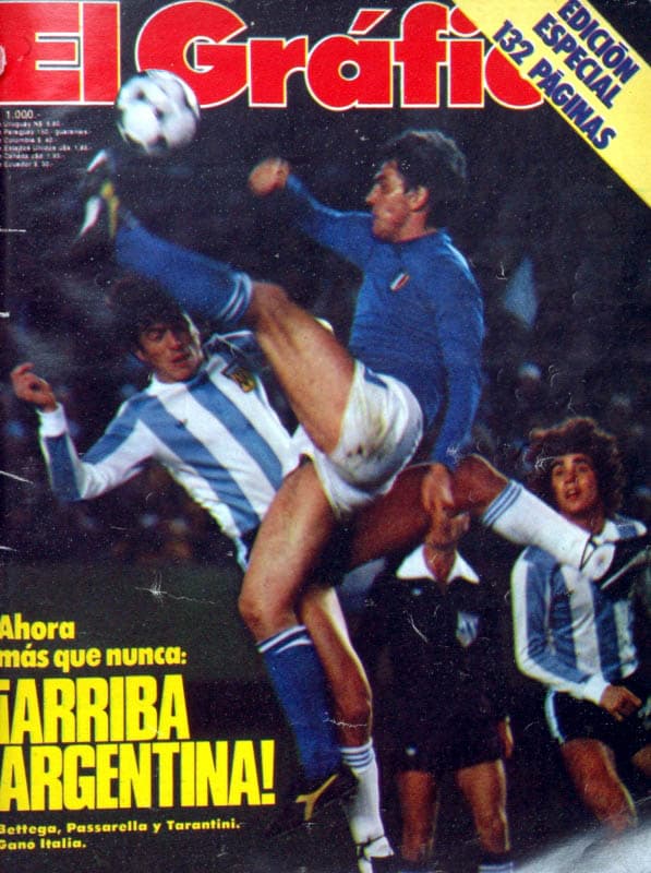 Italia 1 — Argentina 1